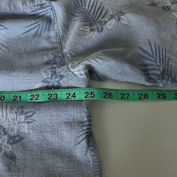 Boca Classic Island Wear Shirt Size XL Hawaiian Short Sleeve Blue Tropical Boho - Picture 6 of 7